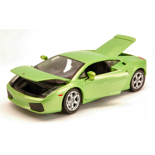 LAMBORGHINI GALLARDO 2005 GREEN 1:24 Burago Auto Stradali Modellino