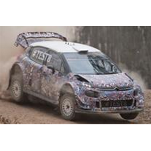 CITROEN C3 WRC TEST CAR FOR 2017 1:43 Spark Model Auto Rally Modellino