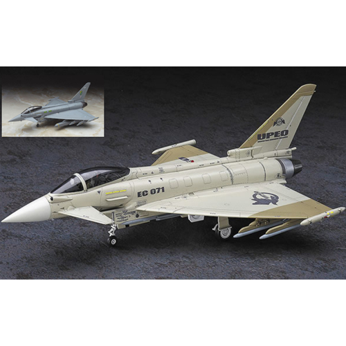EUROFIGHTER TYPHOON SINGLE SEATER KIT 1:72 Hasegawa Kit Aerei Modellino
