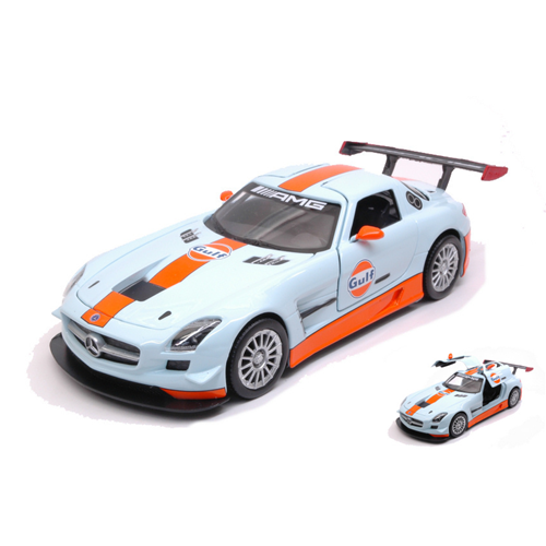 MERCEDES SLS AMG GT3 2014 GULF SERIES 1:24 MotorMax Auto Stradali Modellino