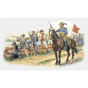 CONFEDERATE INFANTRY THE GRAYS KIT 1:72 Italeri Kit Figure Militari Modellino