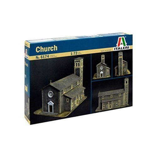 CHIESA KIT 1:72 Italeri Kit Diorami Modellino