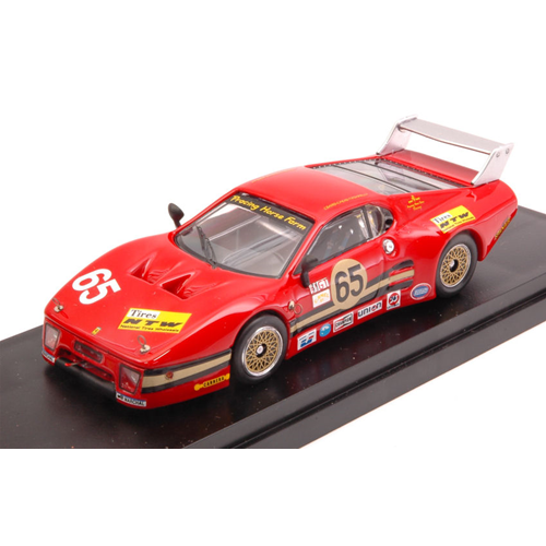 FERRARI 512 BB Le Mans 3° SERIE N.65 DAYTONA 1983 BAIRD-MEAD-PUMPRILLY 1:43 Best Model Auto Competizione Modellino