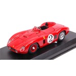 FERRARI 500 TR N.2 2nd NASSAU TROPHY RACE 1956 MASTEN GREGORY 1:43 Art Model Auto Competizione Modellino