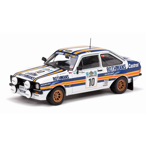 FORD ESCORT MK II N.10 WINNER ACROPOLIS 1980 A.VATANEN-D.RICHARDS 1:18 SunStar Auto Rally Modellino