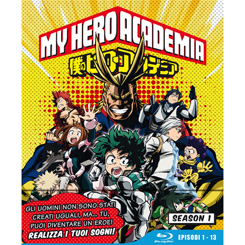 My Hero Academia - Season 01 Eps. 01-13 (Ltd. Edition) (3 Blu-Ray)  [Blu-Ray Nuo