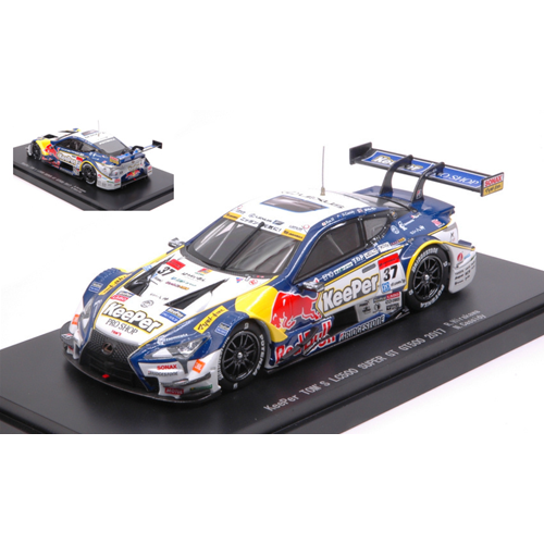 LEXUS LC500 N.37 WINNER SUPER GT500 2017 R.HIRAKAWA-N.CASSIDY 1:43 Ebbro Auto Competizione Modellino