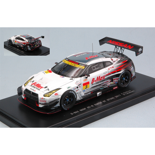 NISSAN GT-R N.3 6th FUJI SUPER GT300 2017 K.HOSHINO-B.TAKABOSHI 1:43 Ebbro Auto Competizione Modellino