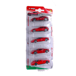 FERRARI IN BLISTER (5 Modellin) 1:64 Burago Auto Stradali Modellino