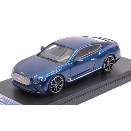 BENTLEY NEW CONTINENTAL GT 2018 SEQUIN BLUE 1:43 Looksmart Auto Stradali Modellino