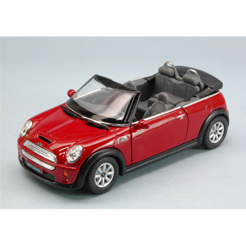 MINI COOPER S CONVERTIBLE cm 12,5 Colori Assortiti (1 Modellino a Scelta) 1:28 Kinsmart Modellismo Giocattolo Modellino