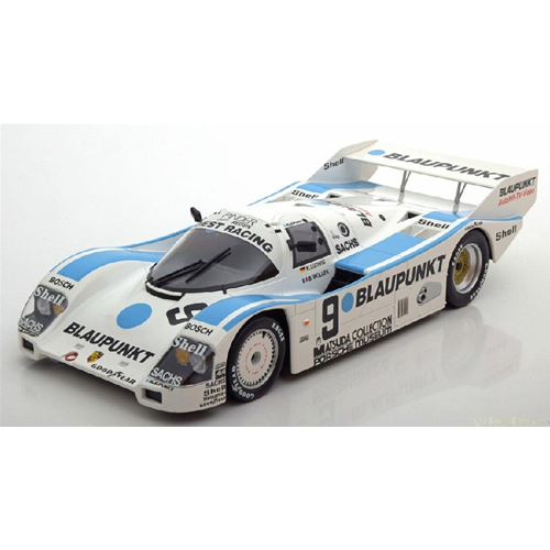 PORSCHE 962 C N.9 DNF 1000 KM NURBURGRING 1987 K.LUDWIG-B.WOLLEK 1:18 Norev Auto Competizione Modellino