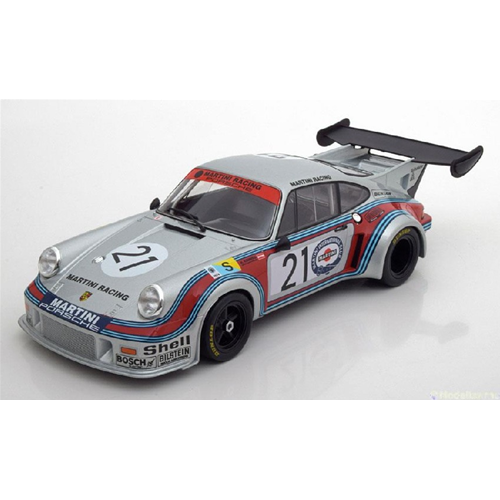 PORSCHE 911 RSR TURBO N.21 DNF LE MANS 1974 H.KOINIGG-M.SCHURTI 1:18 Norev Auto Competizione Modellino