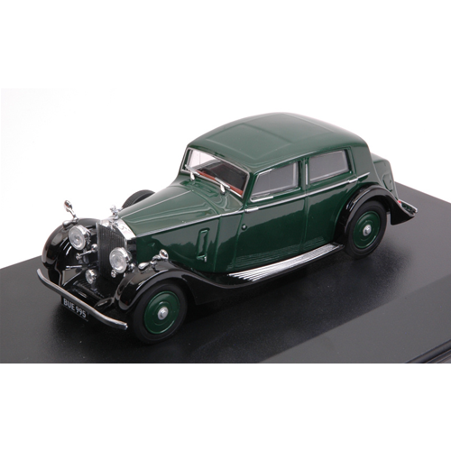 ROLLS ROYCE 25/30 TRUPP & MABERLY 1936 DARK GREEN/BLACK 1:43 Oxford Auto Stradali Modellino