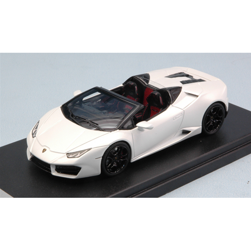 LAMBORGHINI HURACAN LP 580-2 SPYDER 2016 BIANCO CANOPUS 1:43 Looksmart Auto Stradali Modellino