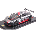 AUDI R8 N.2 5th 24H SPA 2017 DE PHILLIPPI-MIES-VERVISCH 1:43 Spark Model Auto Competizione Modellino