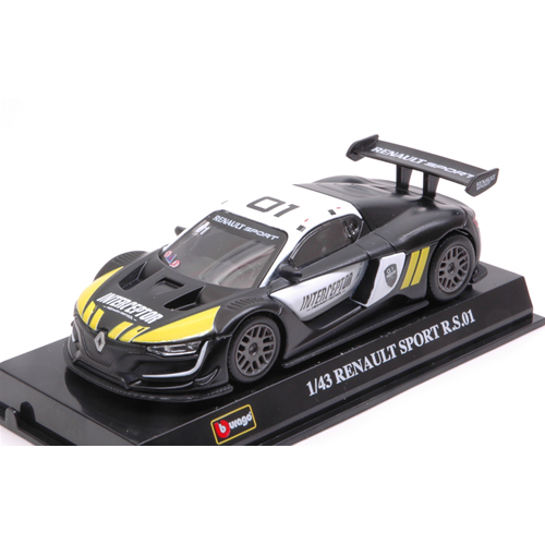 COLLEZIONE AUTO RACING 5 Modellini (LAMBORGHINI+PORCHE+McLAREN+RENAULT) 1:43 Burago Auto Competizione Modellino
