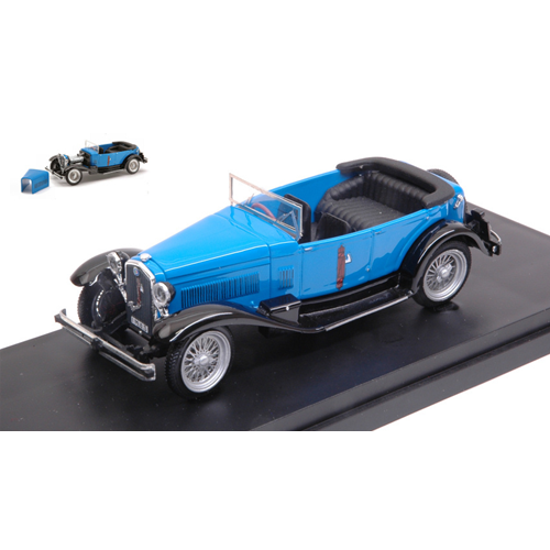 ALFA ROMEO 1750 TORPEDO 1933 MILIZIA NAZIONALE 1:43 Rio Auto d'Epoca Modellino
