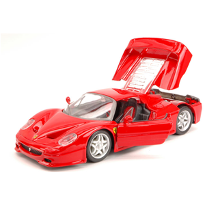 FERRARI F50 1995 RED 1:24 Burago Auto Stradali Modellino
