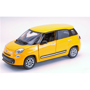 FIAT 500L 2013 YELLOW 1:24 New Ray Auto Stradali Modellino
