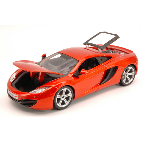 MC LAREN MP4-12C 2011 ORANGE METALLIC 1:24 Burago Auto Stradali Modellino