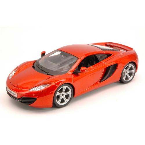 MC LAREN MP4-12C 2011 ORANGE METALLIC 1:24 Burago Auto Stradali Modellino