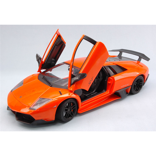 LAMBORGHINI MURCIELAGO LP670-4 2013 ORANGE 1:18 MZ Model Auto Stradali Modellino
