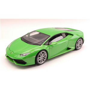 LAMBORGHINI HURACAN LP610-4 2015 GREEN 1:18 Welly Auto Stradali Modellino