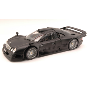 MERCEDES CLK-GTR STREET VERSION 1997 MATT BLACK 1:18 Maisto Auto Stradali Modellino