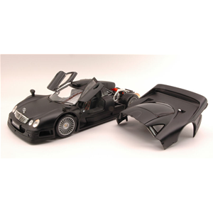 MERCEDES CLK-GTR STREET VERSION 1997 MATT BLACK 1:18 Maisto Auto Stradali Modellino