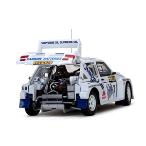 MG METRO 6R4 N.17 8th 1000 LAKES RALLY 1986 H.TOIVONEN-C.WREDE 1:18 SunStar Auto Rally Modellino