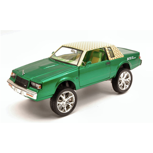BUICK REGAL 1987 GREEN 1:24 MotorMax Auto Stradali Modellino