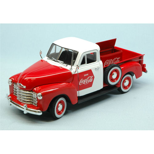 CHEVY PICK UP 1953 COCA COLA 1:32 Motorcity Classics Veicoli Commerciali Modellino