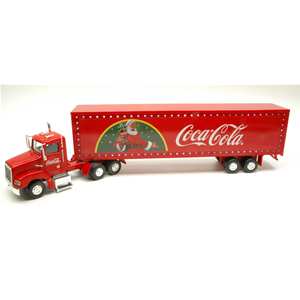 CAMION CHRISTMAS HOLIDAY VAN FETES DE NOEL COCA COLA WITH BATTERY LED 1:43 Motorcity Classics Veicoli Commerciali Modellino