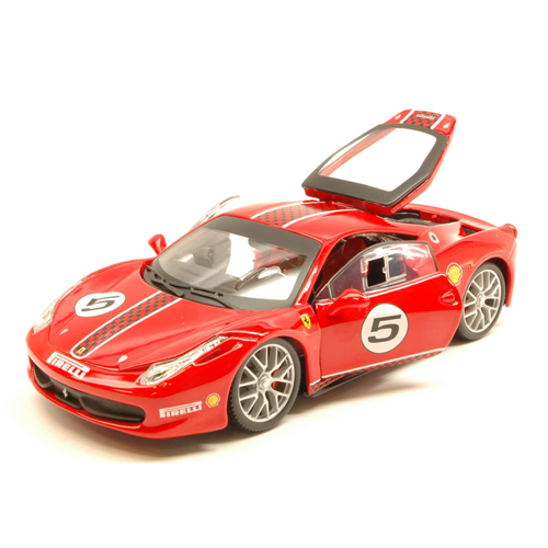 FERRARI 458 CHALLENGE 2009 1:24 Burago Auto Competizione Modellino