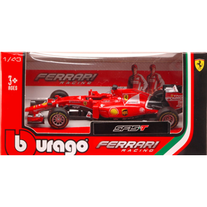 FERRARI SF15 S.VETTEL 2015 N.5 1:43 Burago Formula 1 Modellino