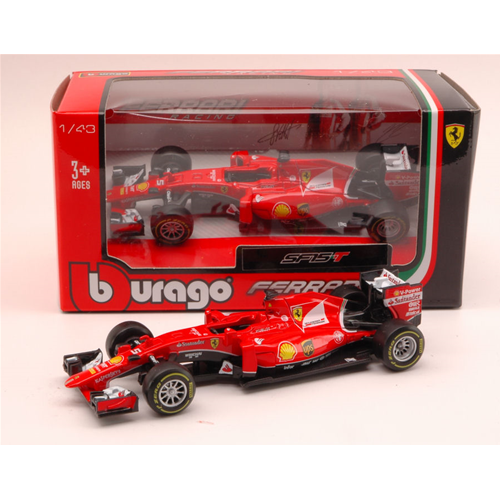 FERRARI SF15 S.VETTEL 2015 N.5 1:43 Burago Formula 1 Modellino