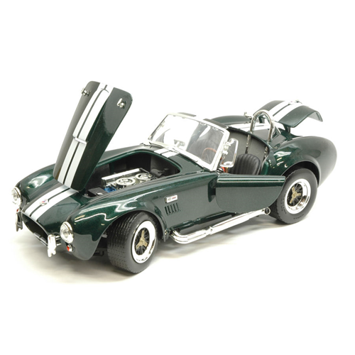 SHELBY COBRA 427 SC 1964 METALLIC GREEN 1:18 Yat Ming Auto Stradali Modellino
