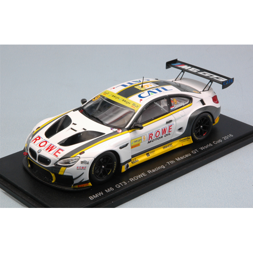 BMW M6 GT3 N.9 FIA GT WORLD CUP MACAU 2016 N.CATSBURG 1:43 Spark Model Auto Competizione Modellino