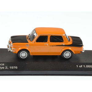 SIMCA RALLY 2 1976 ORANGE/BLACK 1:43 Whitebox Auto Stradali Modellino
