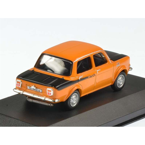 SIMCA RALLY 2 1976 ORANGE/BLACK 1:43 Whitebox Auto Stradali Modellino