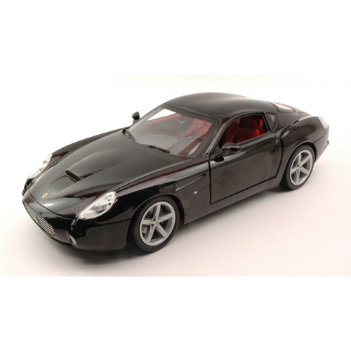 FERRARI 575 GTZ 2006 BLACK FOUNDATION 1:18 Hot Wheels Auto Stradali Modellino