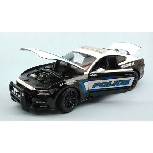 FORD MUSTANG GT 2015 POLICE 1:18 Maisto Forze dell'Ordine Modellino