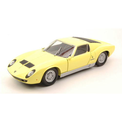 LAMBORGHINI MIURA CONCEPT 2008 YELLOW 1:24 MotorMax Auto Stradali Modellino