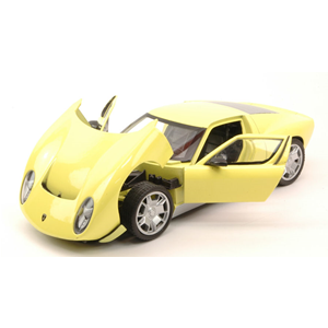 LAMBORGHINI MIURA CONCEPT 2008 YELLOW 1:24 MotorMax Auto Stradali Modellino