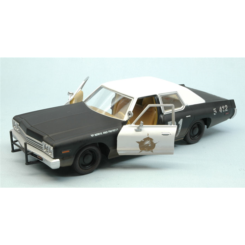 DODGE MONACO 1974 BLUES BROTHERS 1980 1:24 Greenlight Movie Modellino