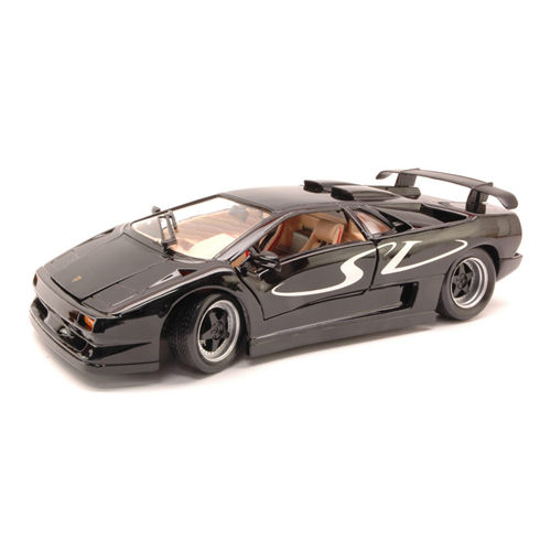 LAMBORGHINI DIABLO SV 1995 BLACK 1:18 Maisto Auto Stradali Modellino