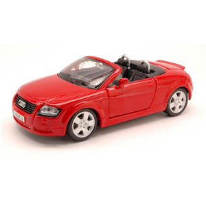AUDI TT ROADSTER 2000 RED 1:24 Maisto Auto Stradali Modellino