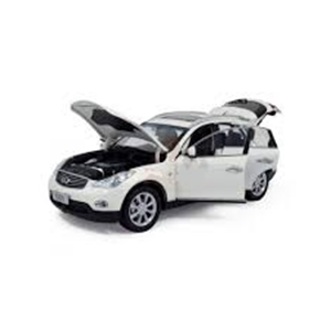 INFINITI EX25 2013 WHITE 1:18 Paudi Model Auto Stradali Modellino