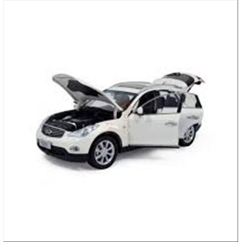 INFINITI EX25 2013 WHITE 1:18 Paudi Model Auto Stradali Modellino
